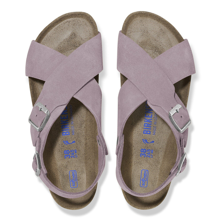 tulum soft footbed suede leather