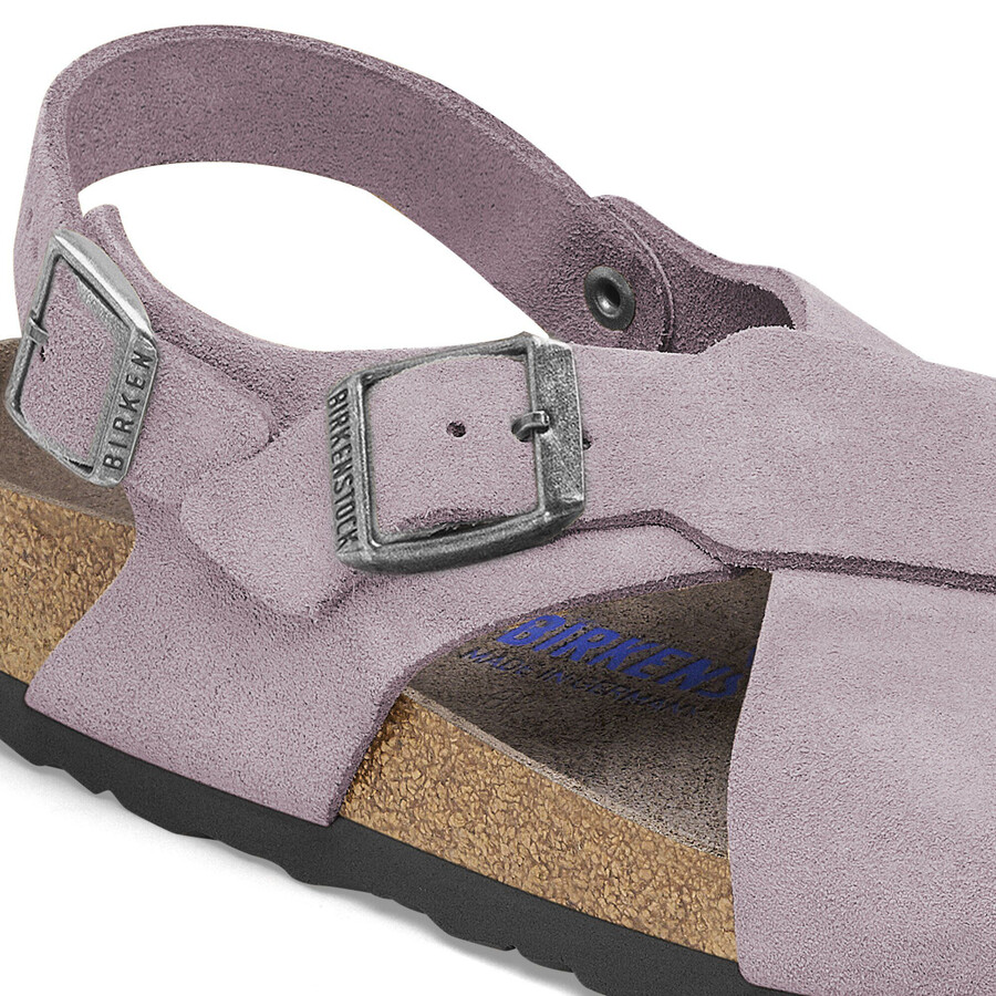 tulum soft footbed suede leather
