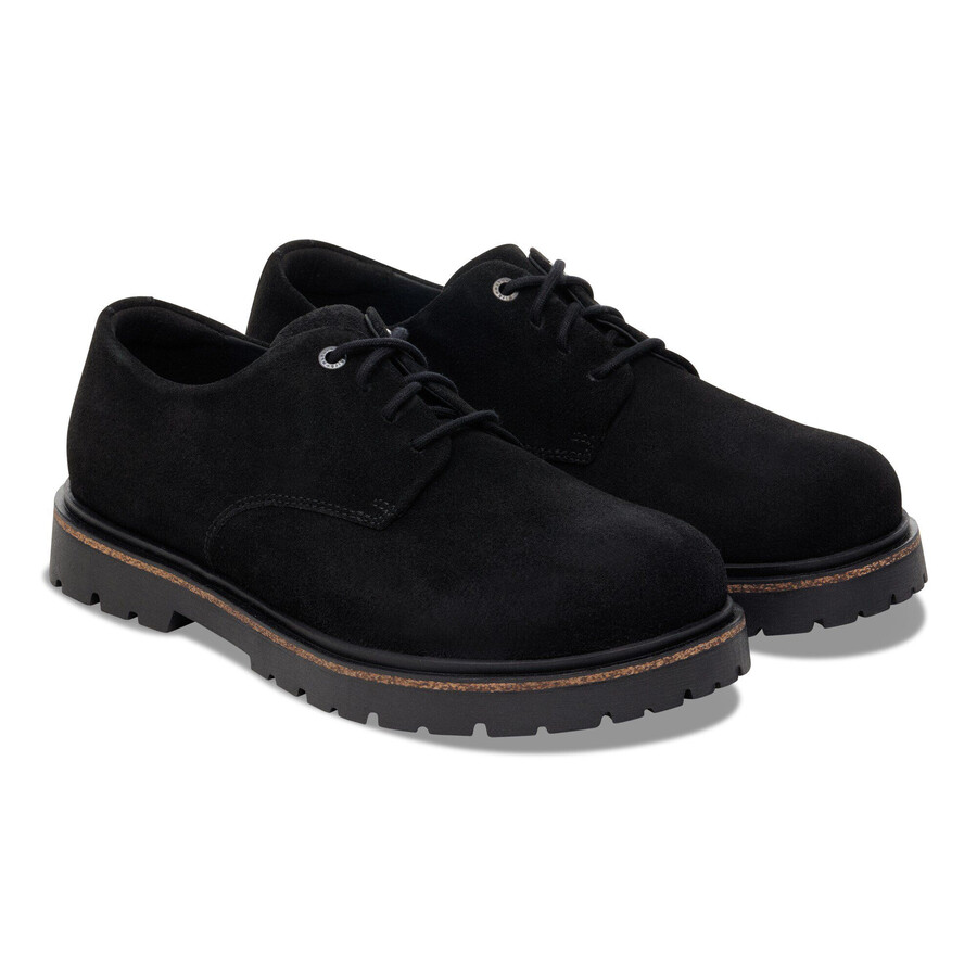 highwood lace low suede leather