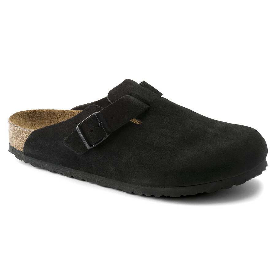 boston soft footbed suede leather