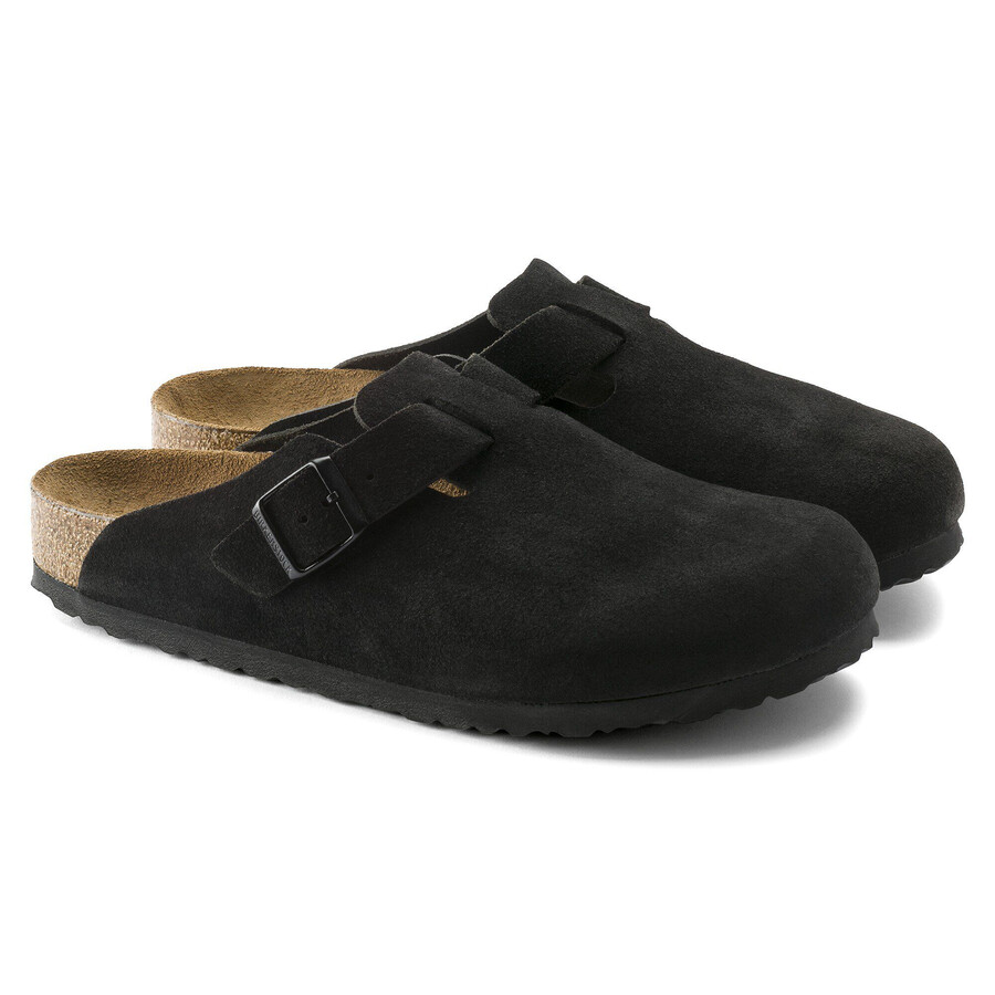 boston soft footbed suede leather
