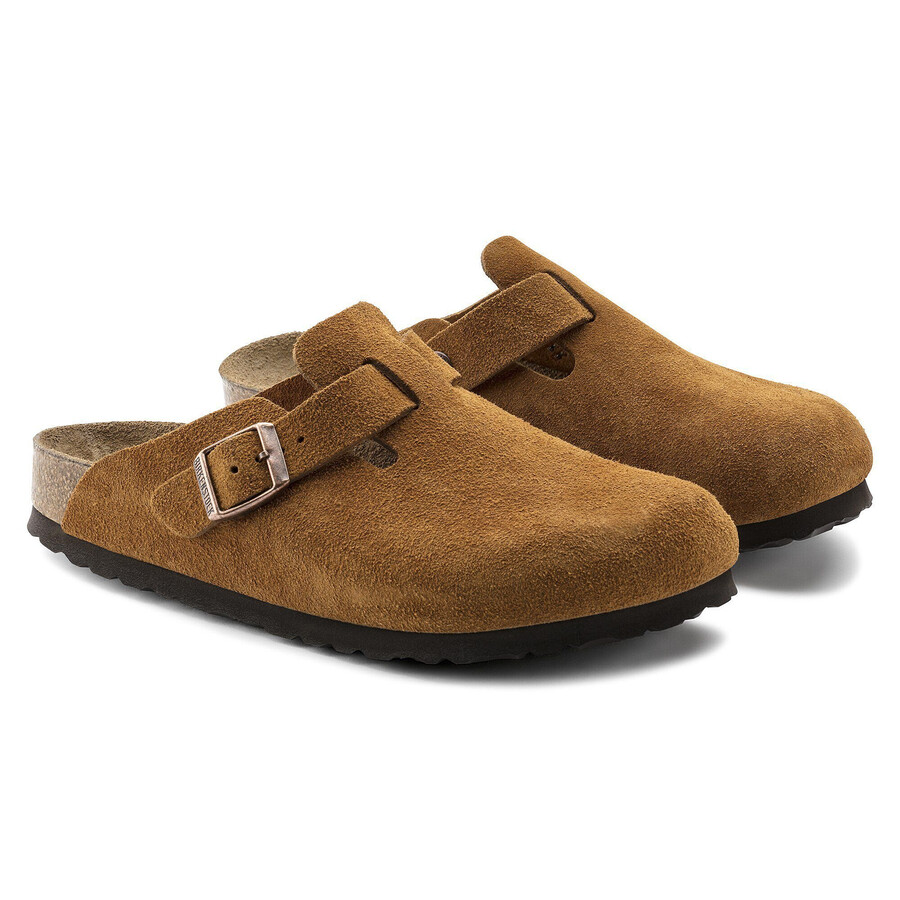 boston soft footbed suede leather
