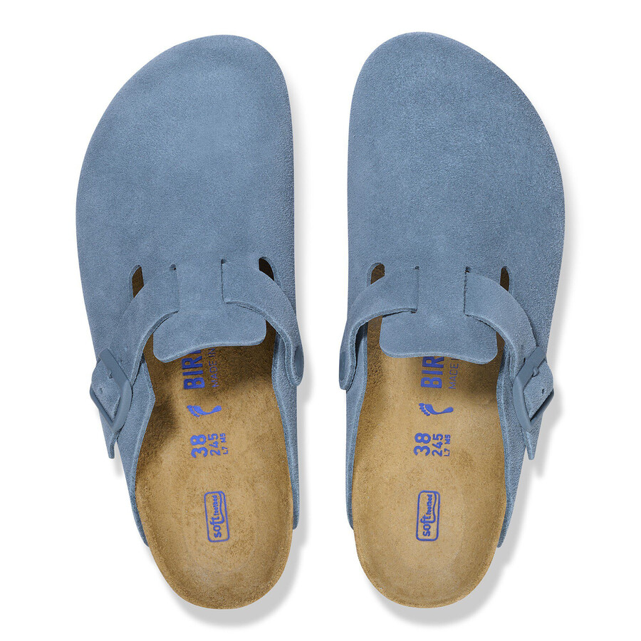 boston soft footbed suede leather