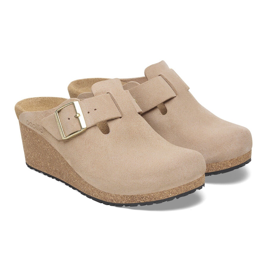 fanny suede leather