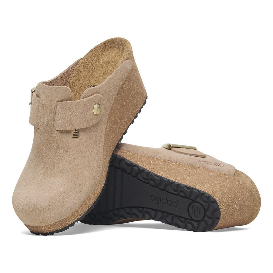 fanny suede leather