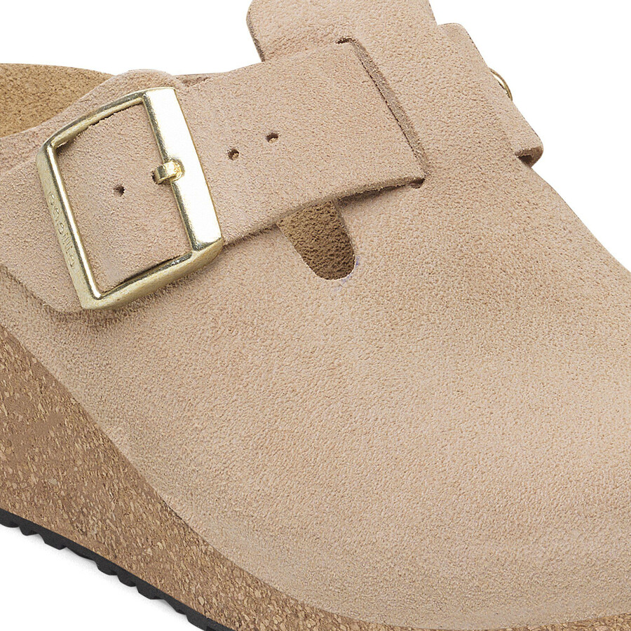 fanny suede leather