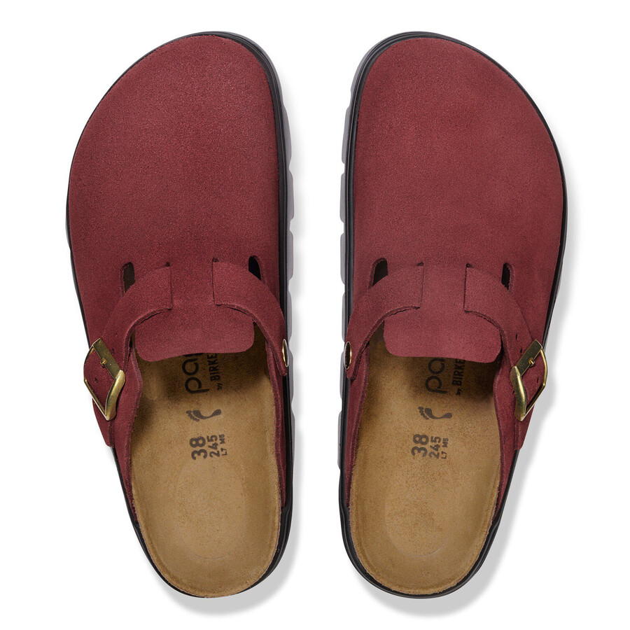boston chunky suede leather