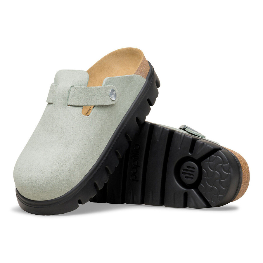 boston chunky suede leather