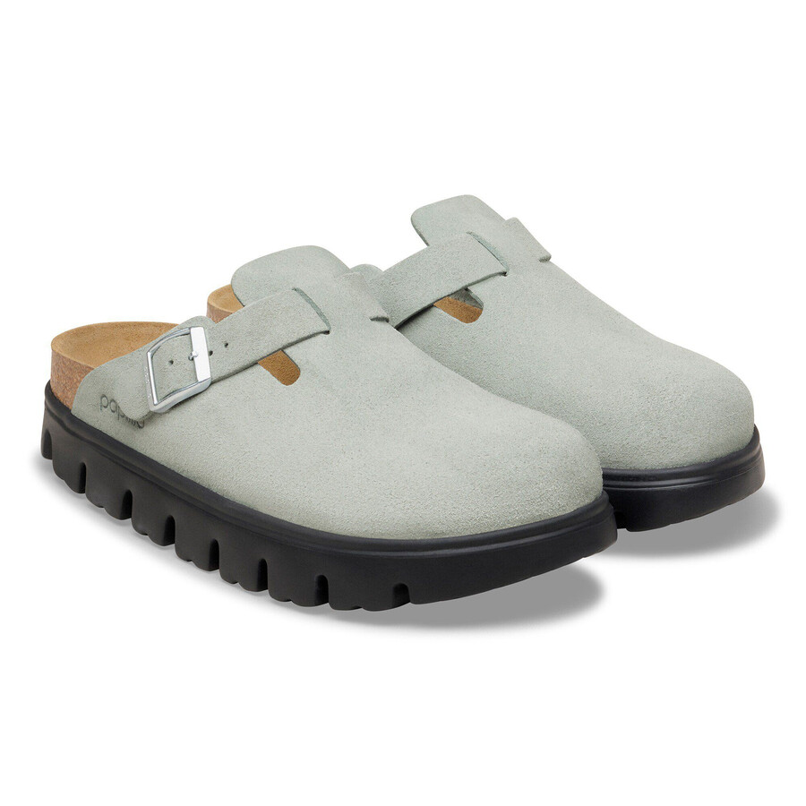 boston chunky suede leather