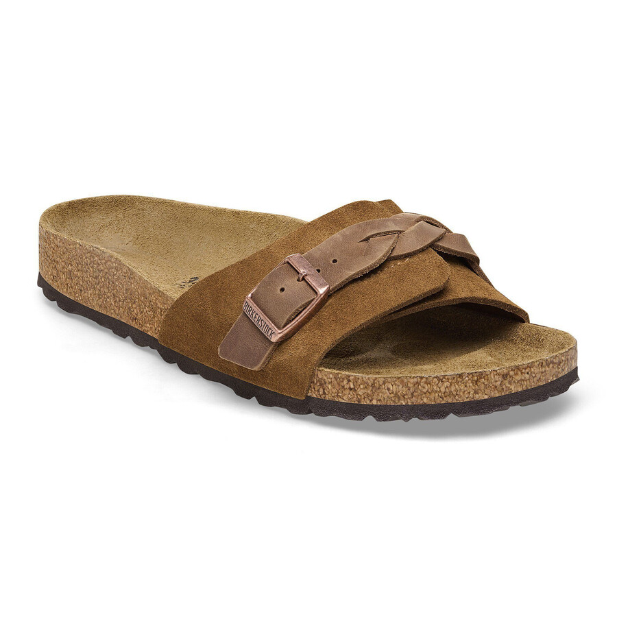 oita braided suede leather
