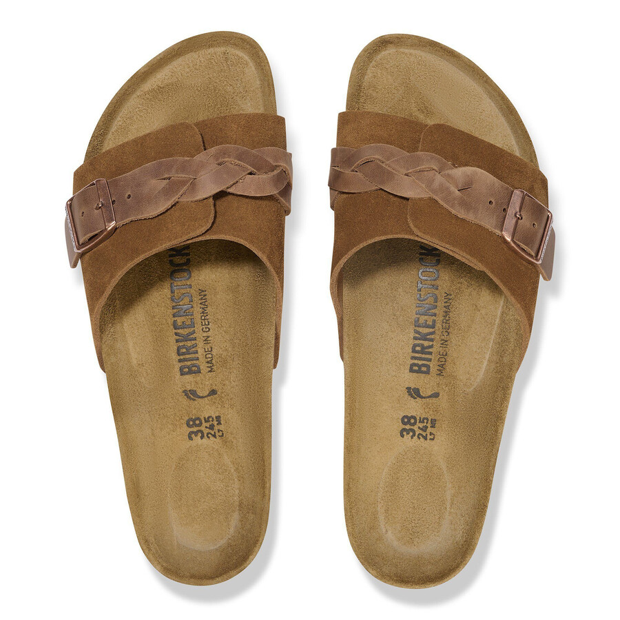 oita braided suede leather