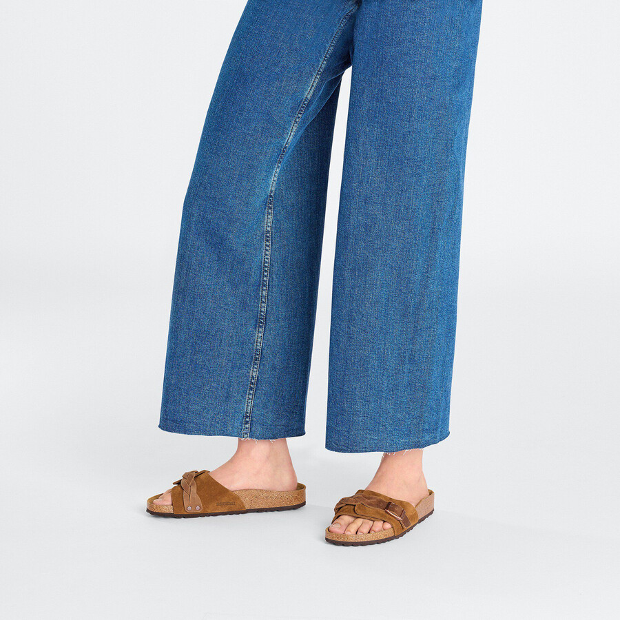 oita braided suede leather