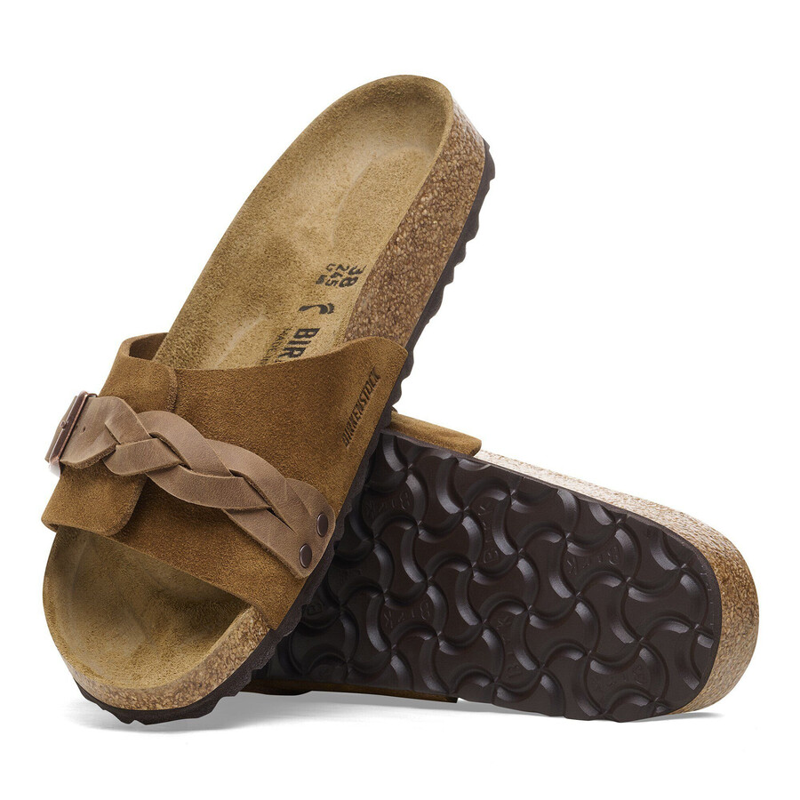oita braided suede leather