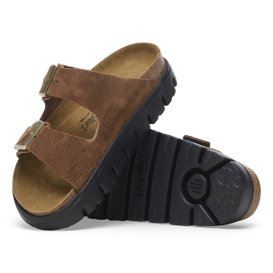 arizona platform suede leather