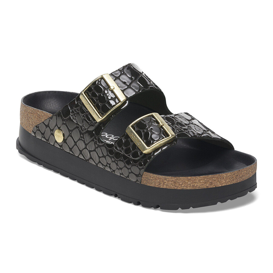 arizona pap flex platform patent leather embossed