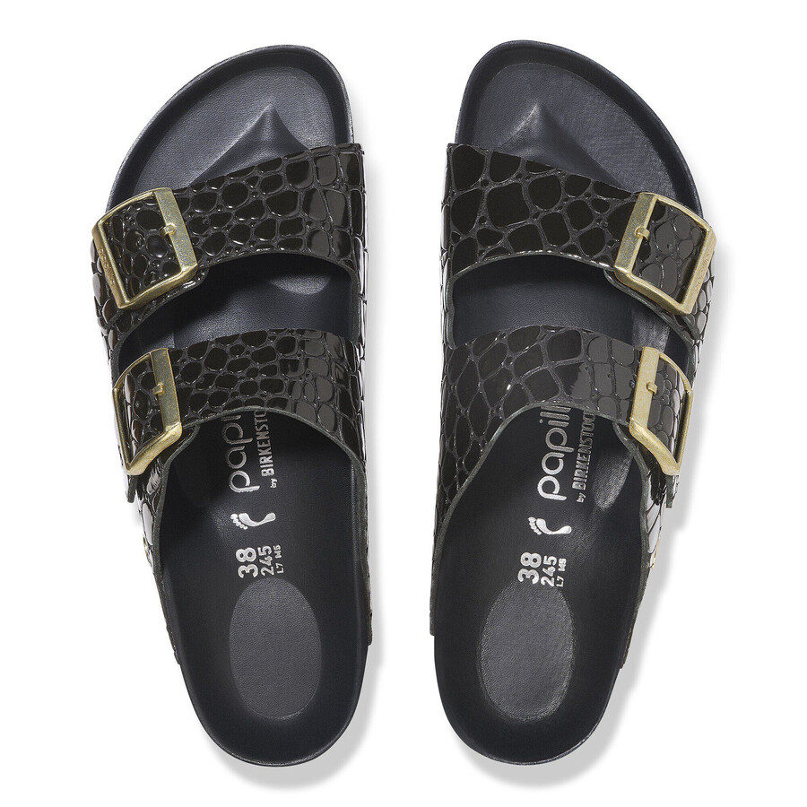 arizona pap flex platform patent leather embossed