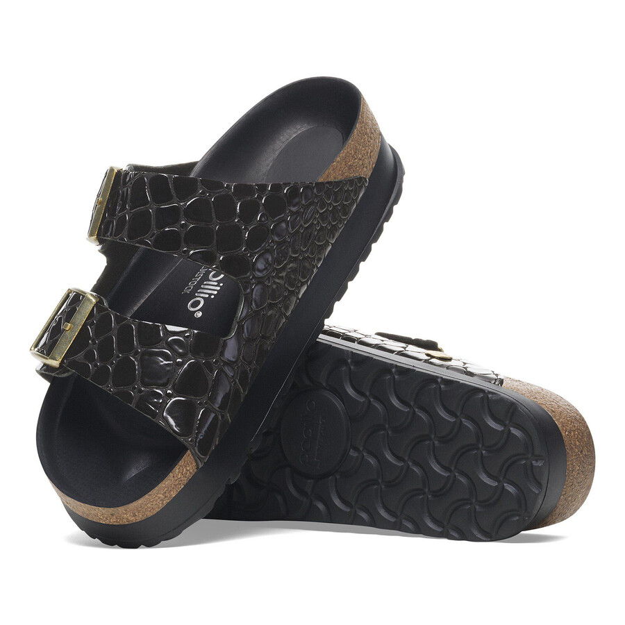 arizona pap flex platform patent leather embossed