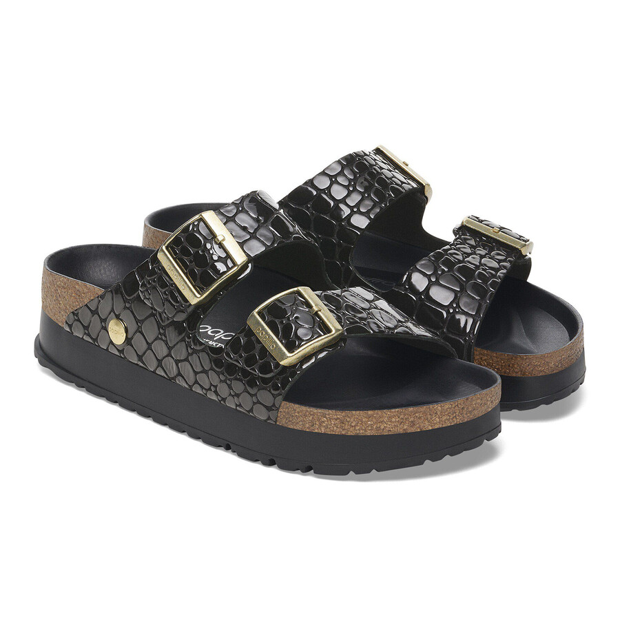 arizona pap flex platform patent leather embossed
