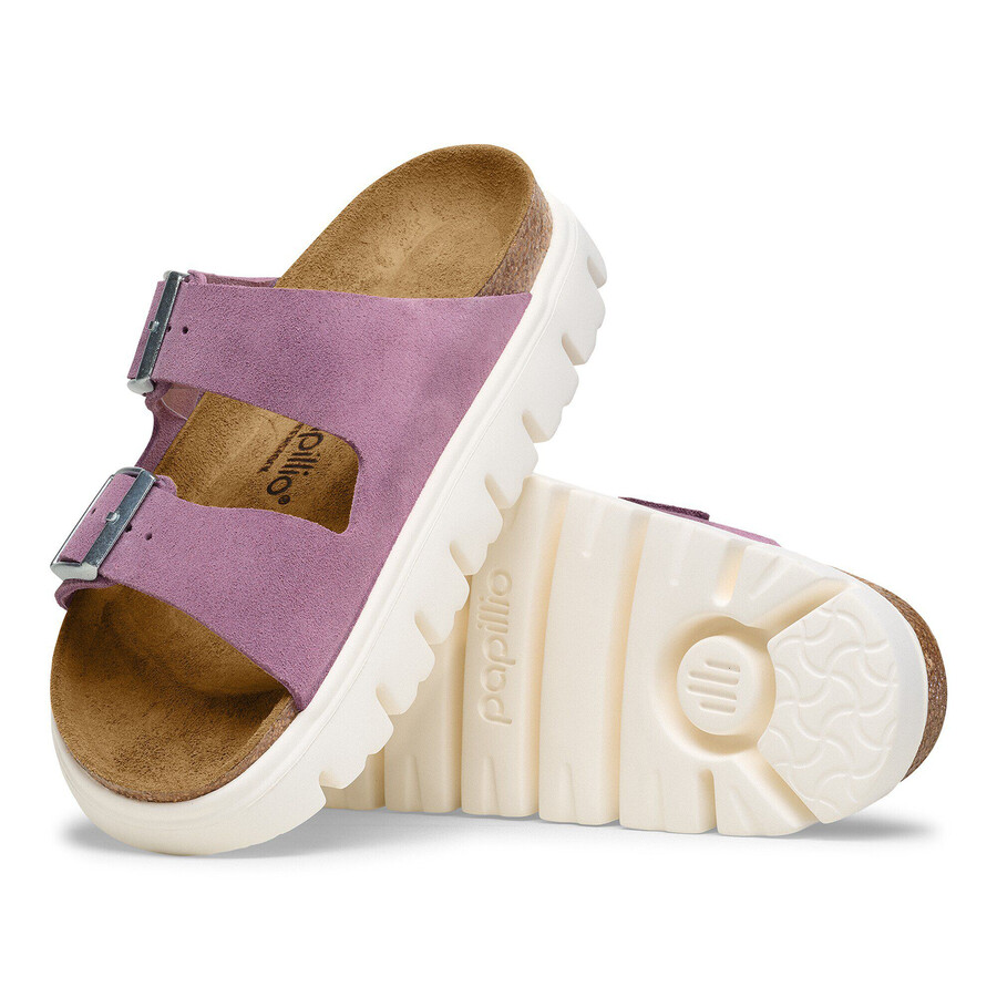 arizona platform suede leather