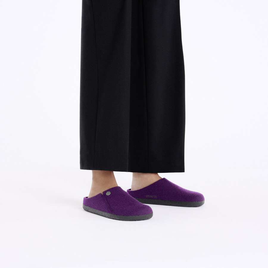 zermatt shearling wool felt acai