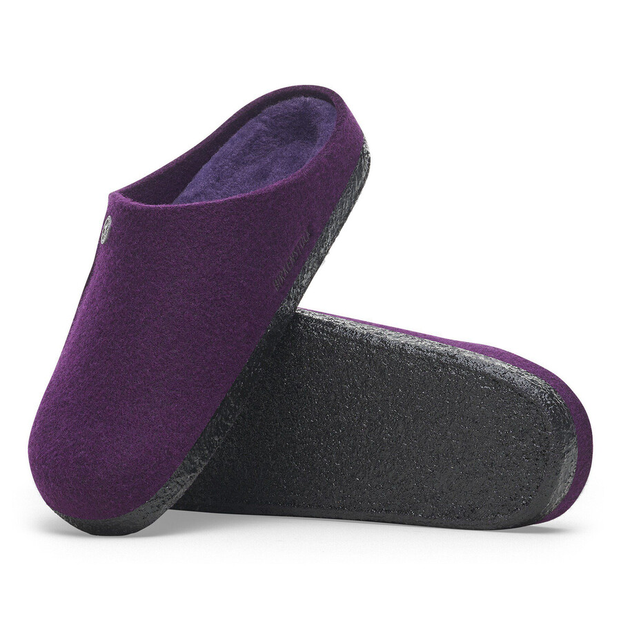 zermatt shearling wool felt acai